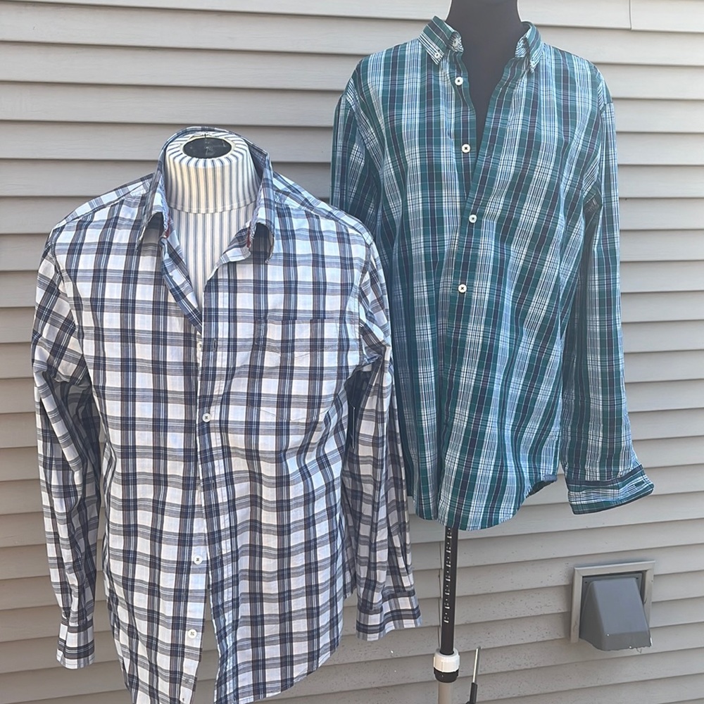 Bundle of JC Penney shirt and Basic Edition shirt (that might be JCP as well?)